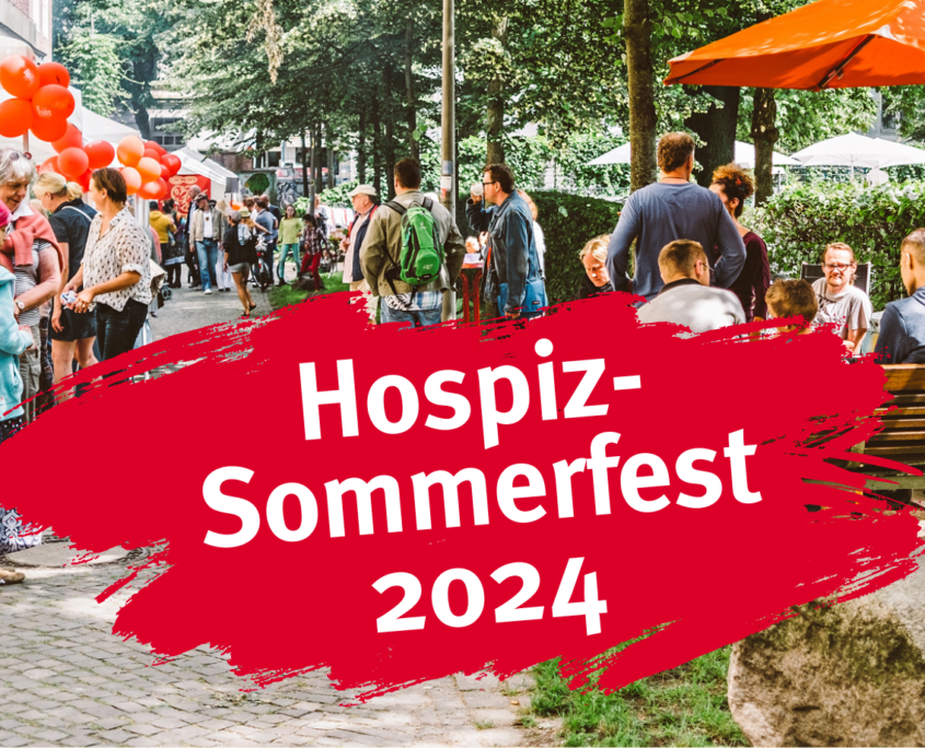 Symbolbild: Einladung zum Hospiz-Sommerfest 2024.