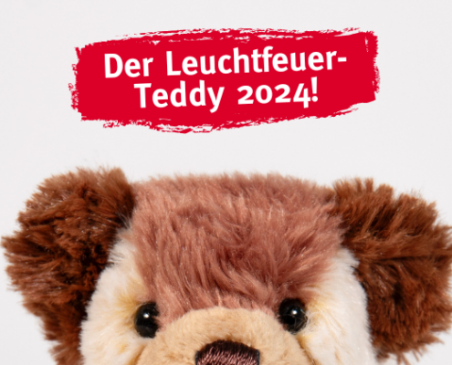 Am 14. November startet der Verkauf des Leuchtfeuer-Teddy 2024