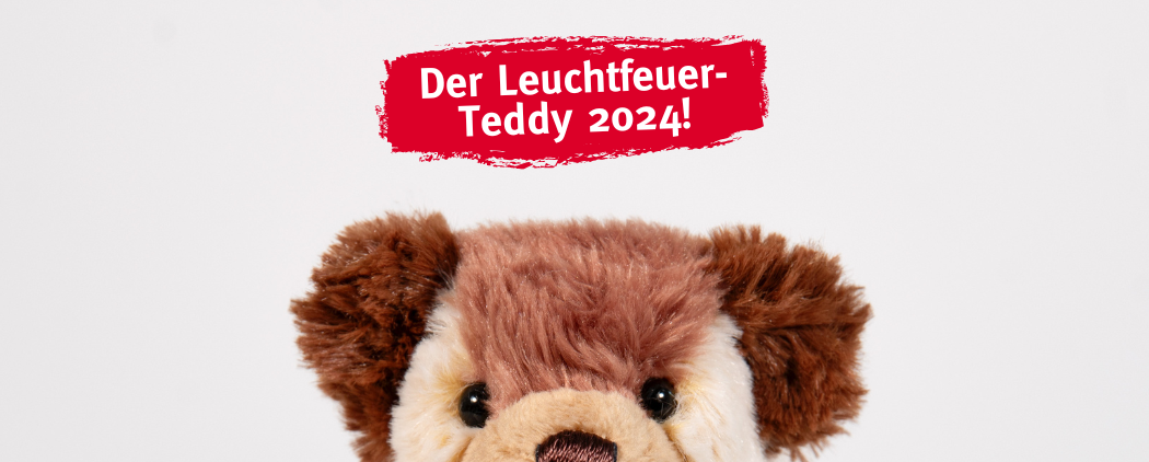 Am 14. November startet der Verkauf des Leuchtfeuer-Teddy 2024